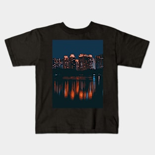 Dark City - Landscape Kids T-Shirt